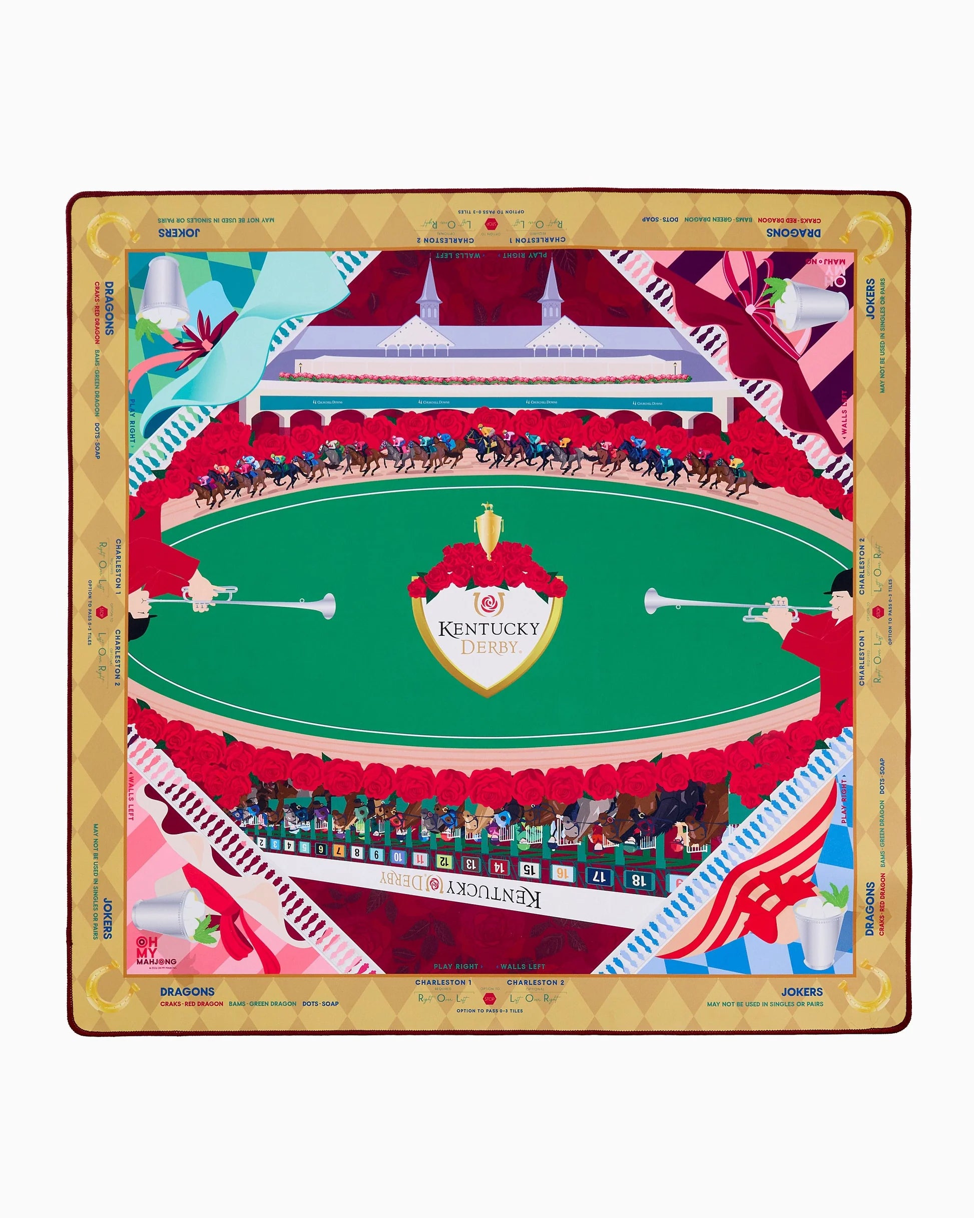Mahjong Mega Mat Round 2! 16 chances- One beautiful mahjong mat!