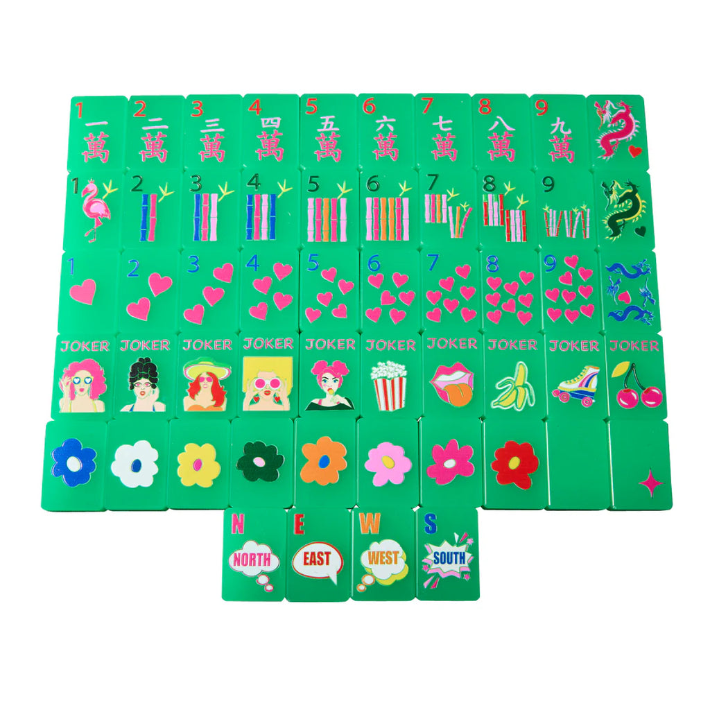 Round 26, Megaround! 16 chances- One stunning mahjong set, racks, and mat!