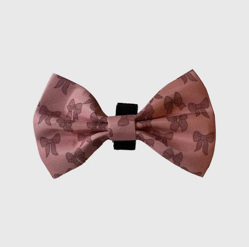 DOG BOW - PINK BOWS