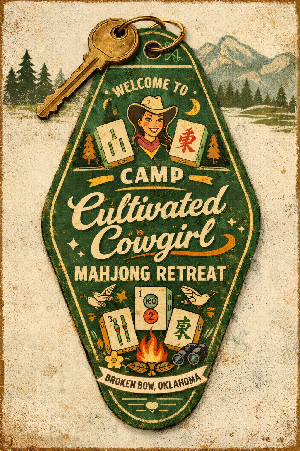 THE ULTIMATE MAHJONG RETREAT EXPERIENCE- The Camp Cultivated Cowgirl Mahjong Retreat