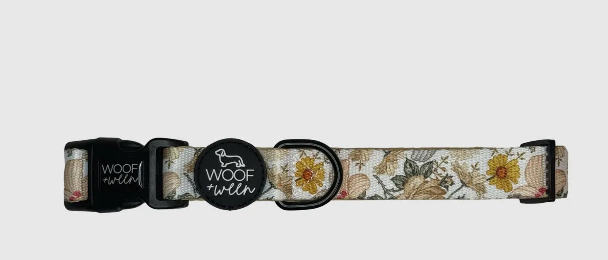 DOG COLLAR- FLOWER FIELDS
