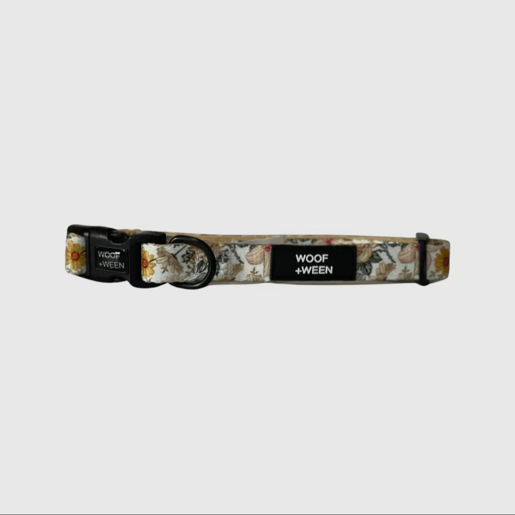 DOG COLLAR- FLOWER FIELDS