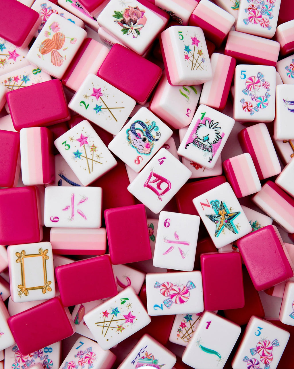 Glitterville Round! 16 chances- One stunning mahjong set + a bonus ticket!