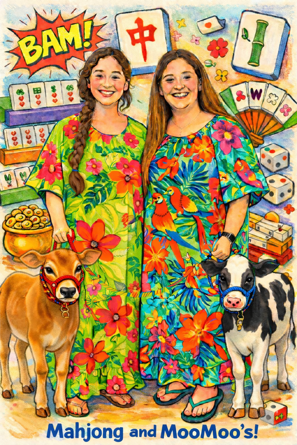 Mahjong and MooMoo’s Open Play Game Night Fundraiser at Flint Gypsies!
